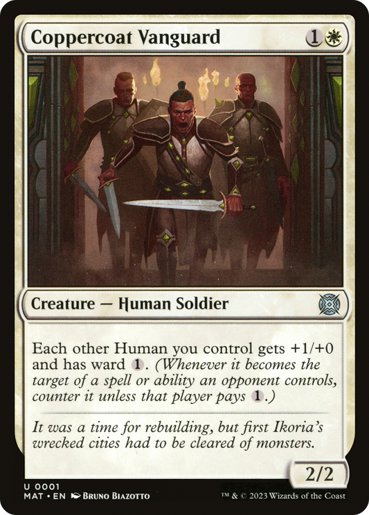 Coppercoat Vanguard [March of the Machine: The Aftermath] Foil