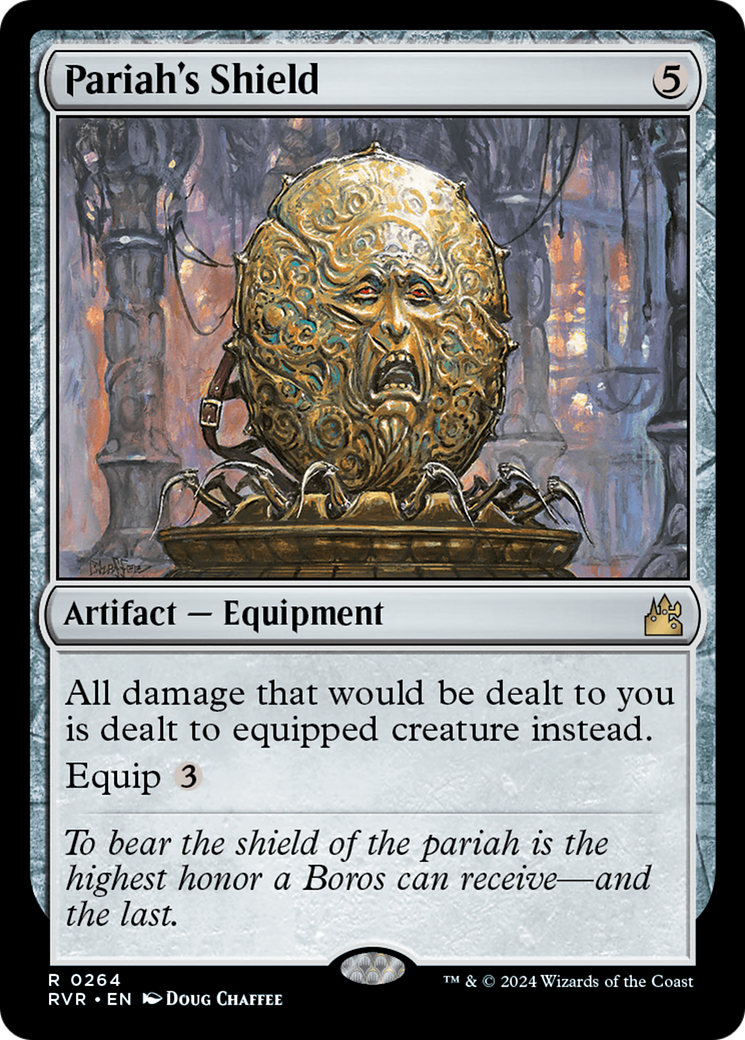 Pariah's Shield [Ravnica Remastered] Foil