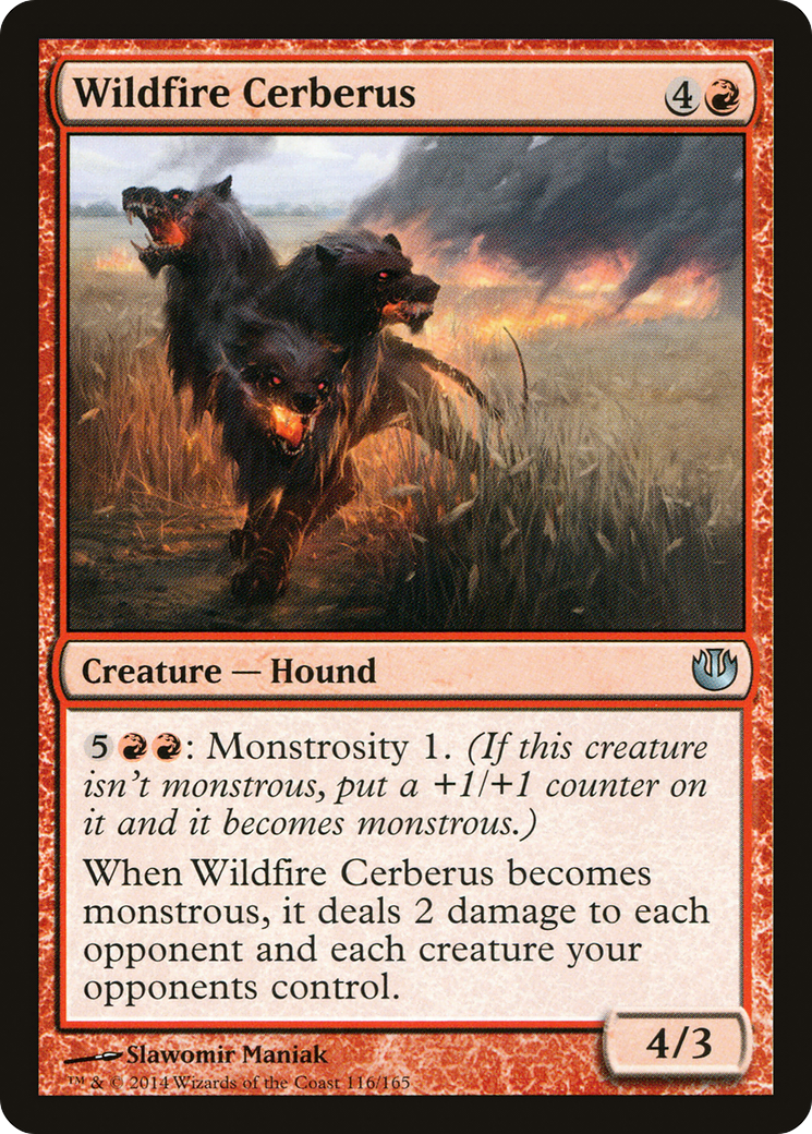 Wildfire Cerberus [Journey into Nyx] Foil