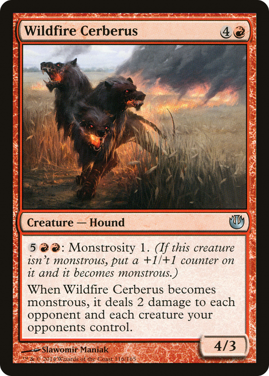 Wildfire Cerberus [Journey into Nyx] Foil