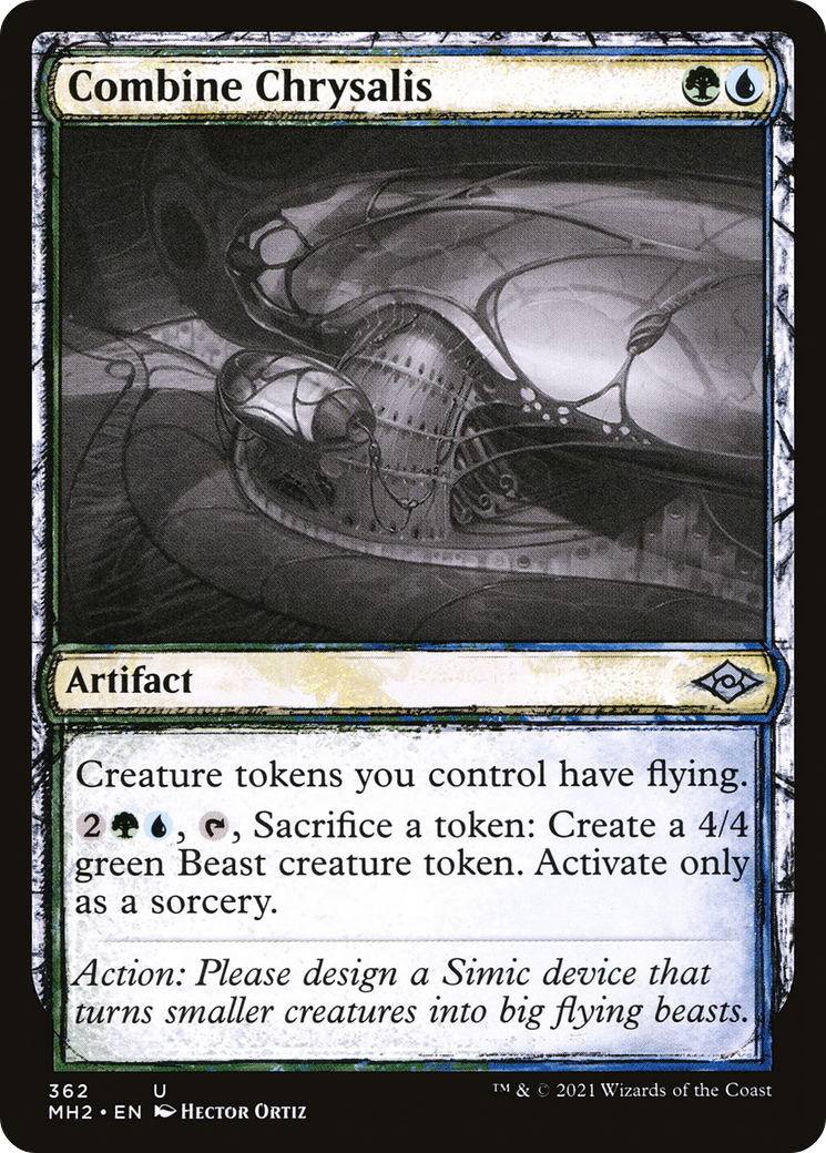 Combine Chrysalis (Sketch) [Modern Horizons 2] Foil