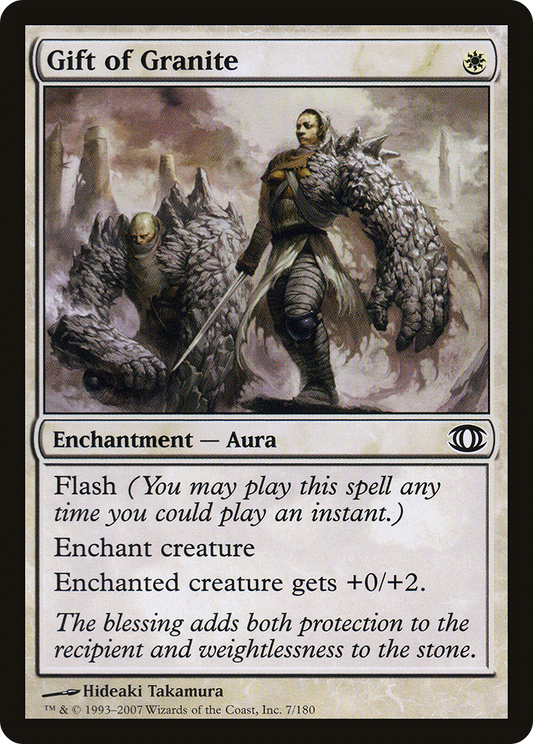 Gift of Granite [Future Sight] Foil