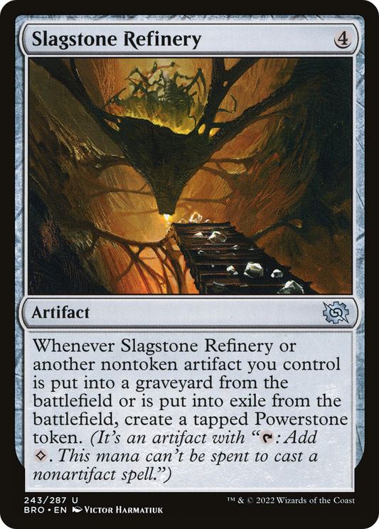 Slagstone Refinery [The Brothers' War] Foil