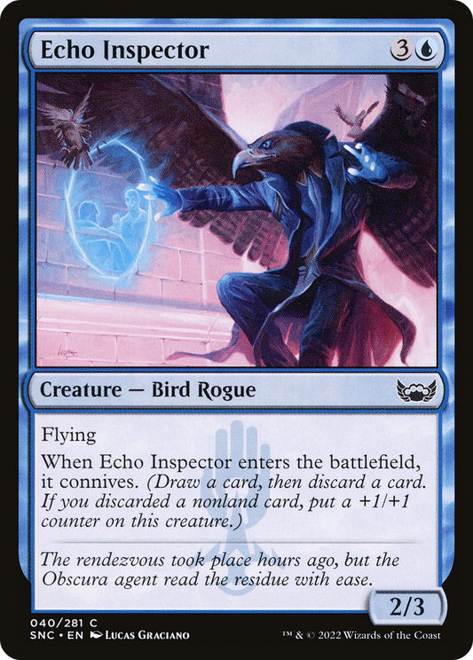 Echo Inspector [Streets of New Capenna] Foil