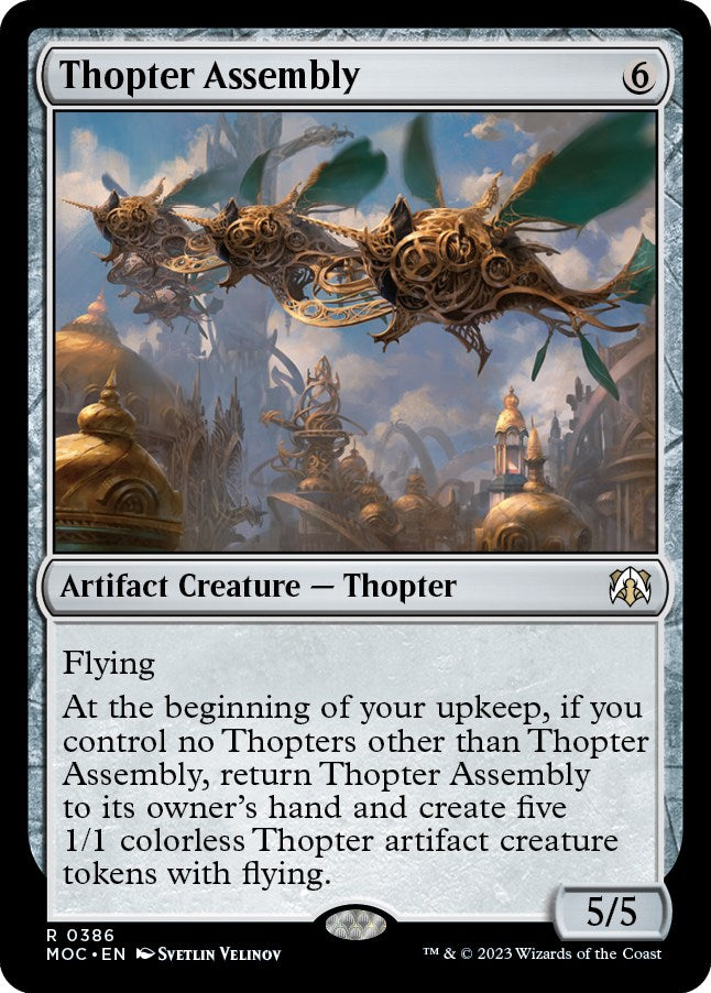 Thopter Assembly [March of the Machine Commander] | Silver Goblin