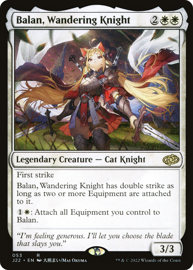 Balan, Wandering Knight [Jumpstart 2022] | Silver Goblin