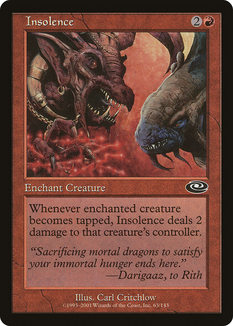 Insolence [Planeshift] Foil