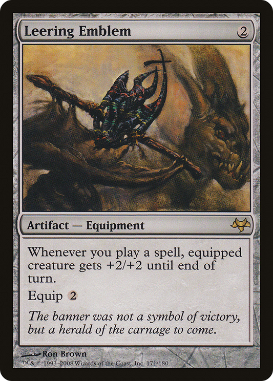 Leering Emblem [Eventide] Foil