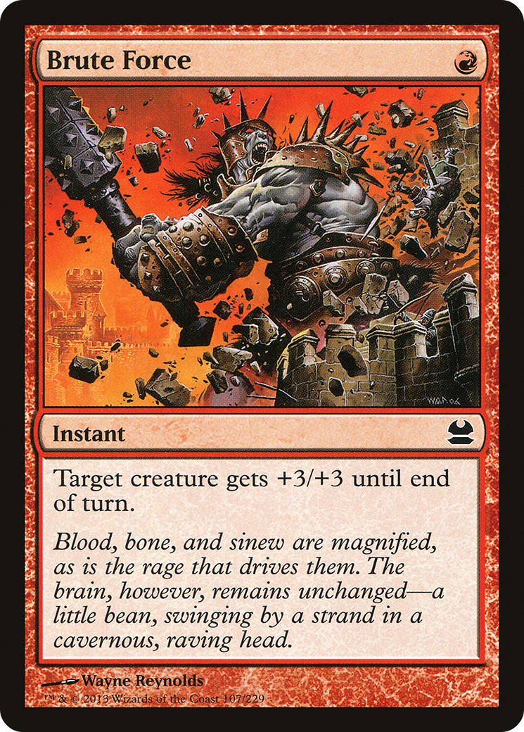 Brute Force [Modern Masters] | Silver Goblin