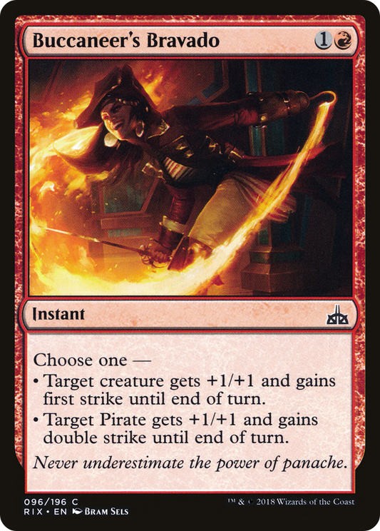Buccaneer's Bravado [Rivals of Ixalan] Foil