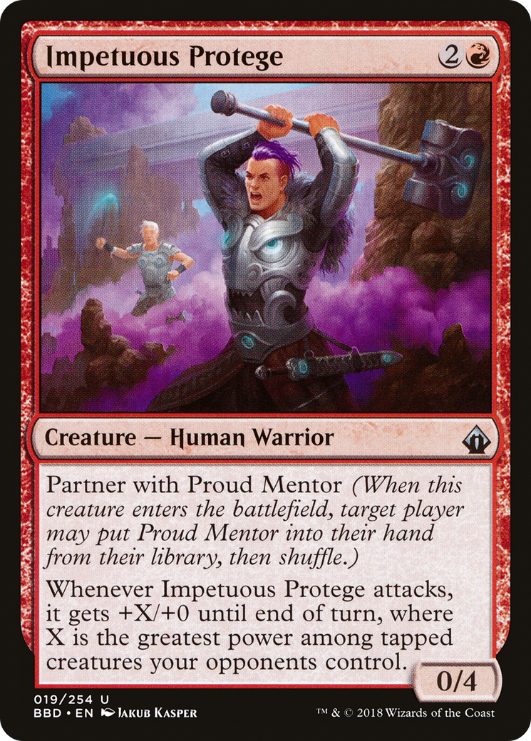 Impetuous Protege [Battlebond] | Silver Goblin