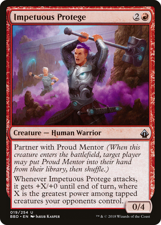 Impetuous Protege [Battlebond] Foil