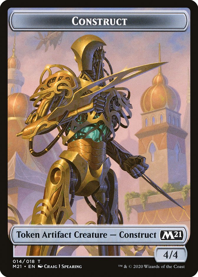 Construct Token [Core Set 2021 Tokens] | Silver Goblin