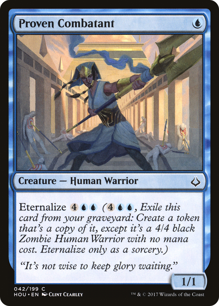Proven Combatant [Hour of Devastation] Foil