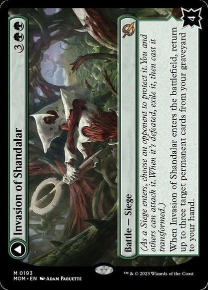 Invasion of Shandalar // Leyline Surge [March of the Machine] Foil