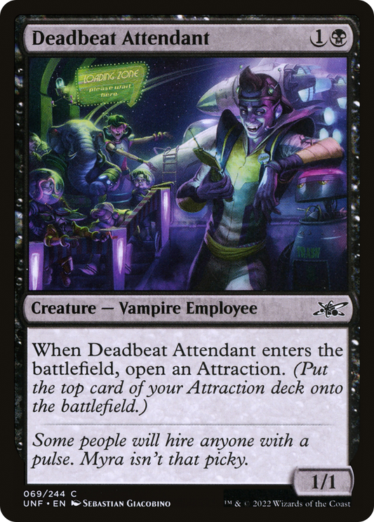 Deadbeat Attendant [Unfinity]