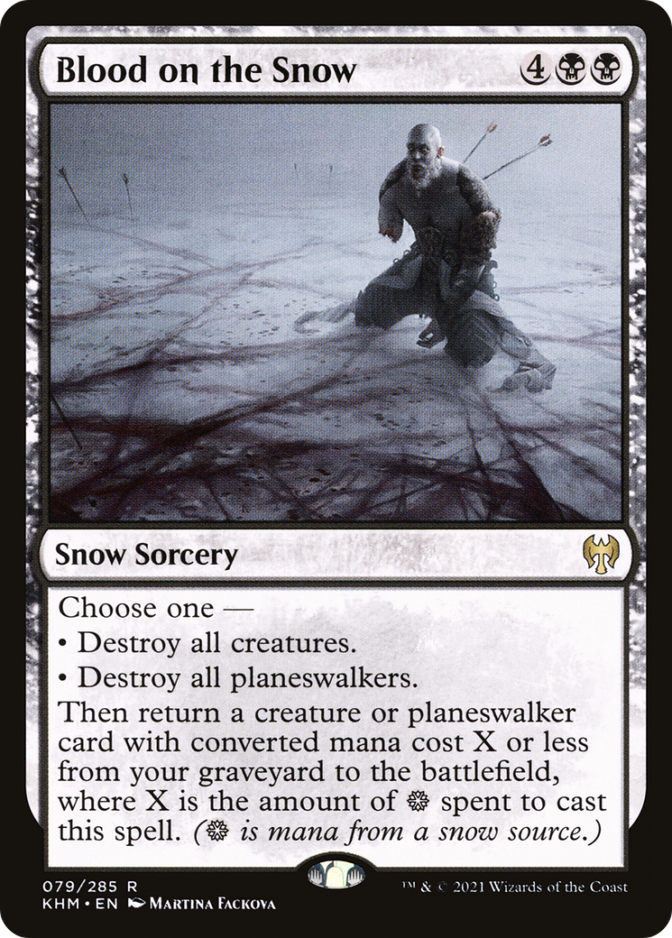 Blood on the Snow [Kaldheim] Foil