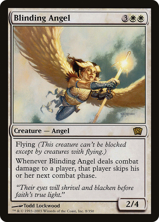 Blinding Angel (08★) Foil - Eighth Edition