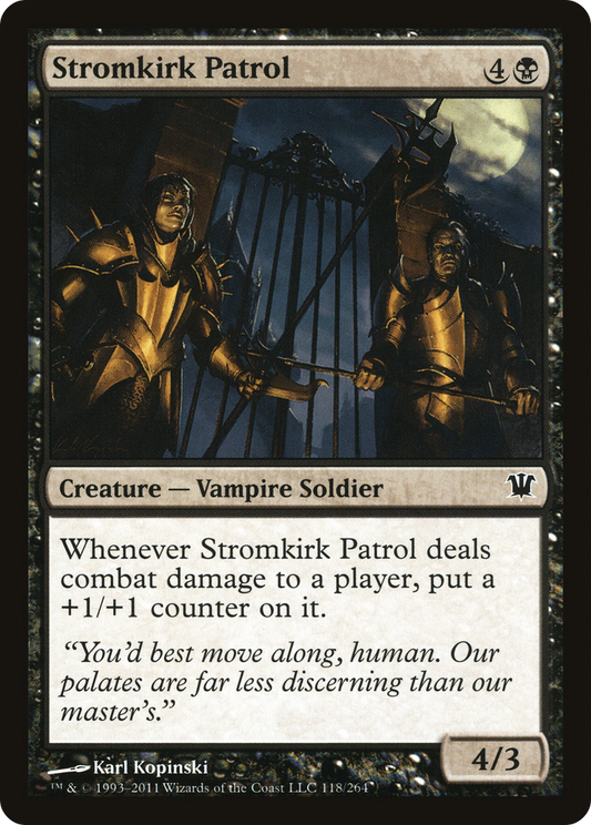 Stromkirk Patrol [Innistrad] Foil