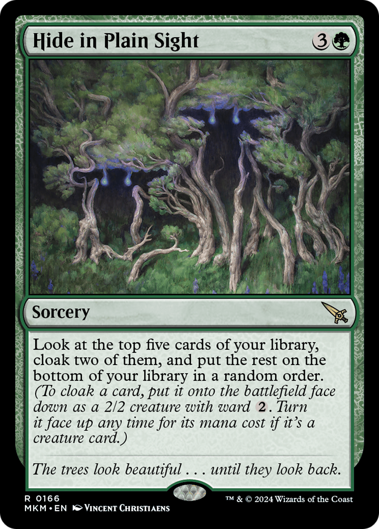Hide in Plain Sight [Murders at Karlov Manor] Foil
