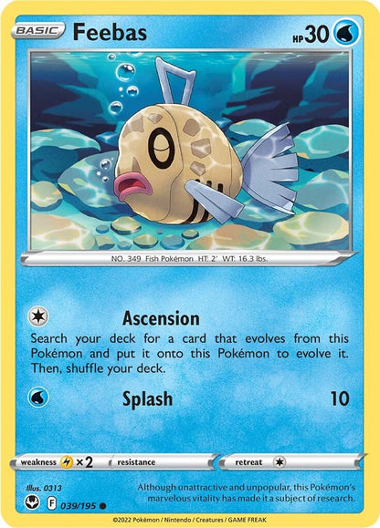 Feebas (39) Reverse Holofoil - Silver Tempest