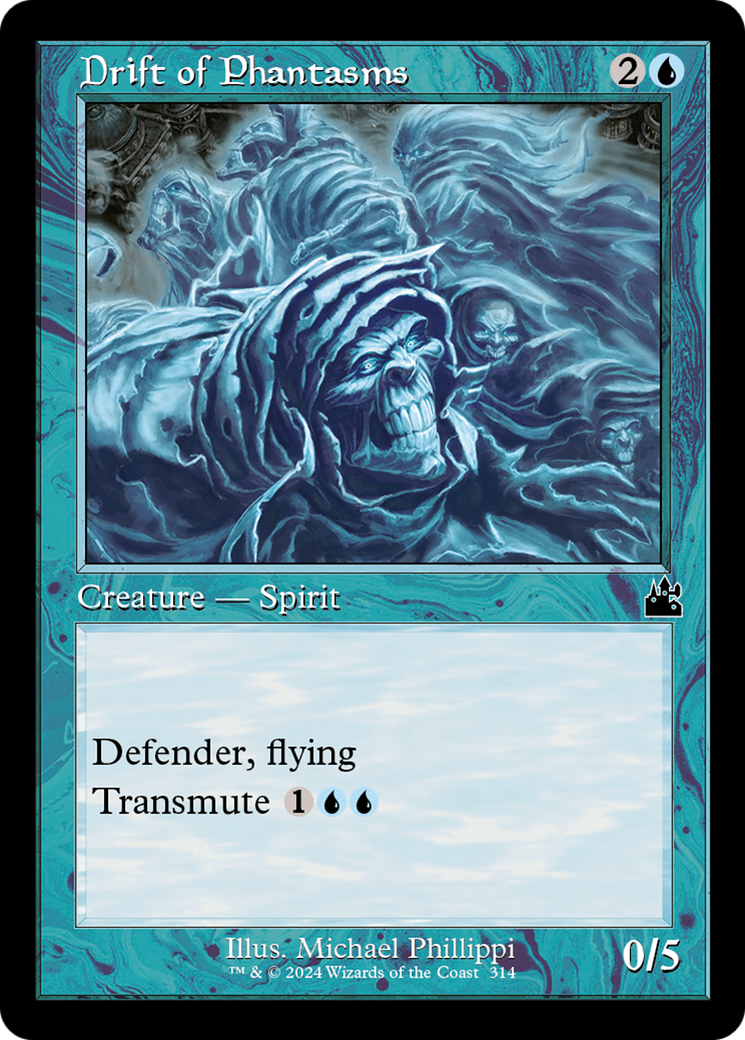 Drift of Phantasms (Retro Frame) [Ravnica Remastered] Foil