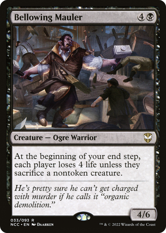 Bellowing Mauler [Streets of New Capenna Commander]