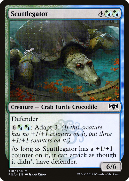 Scuttlegator [Ravnica Allegiance] Foil
