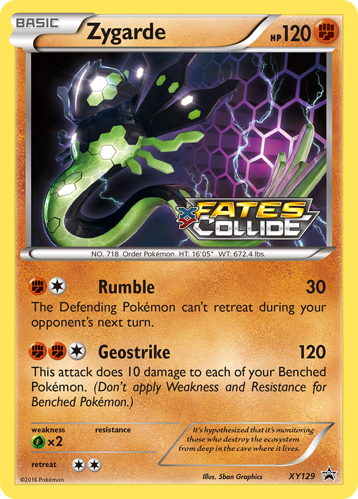 Zygarde (XY129) [XY: Black Star Promos] | Silver Goblin