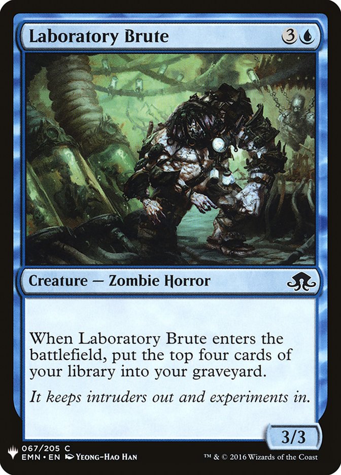 Laboratory Brute [Mystery Booster] | Silver Goblin