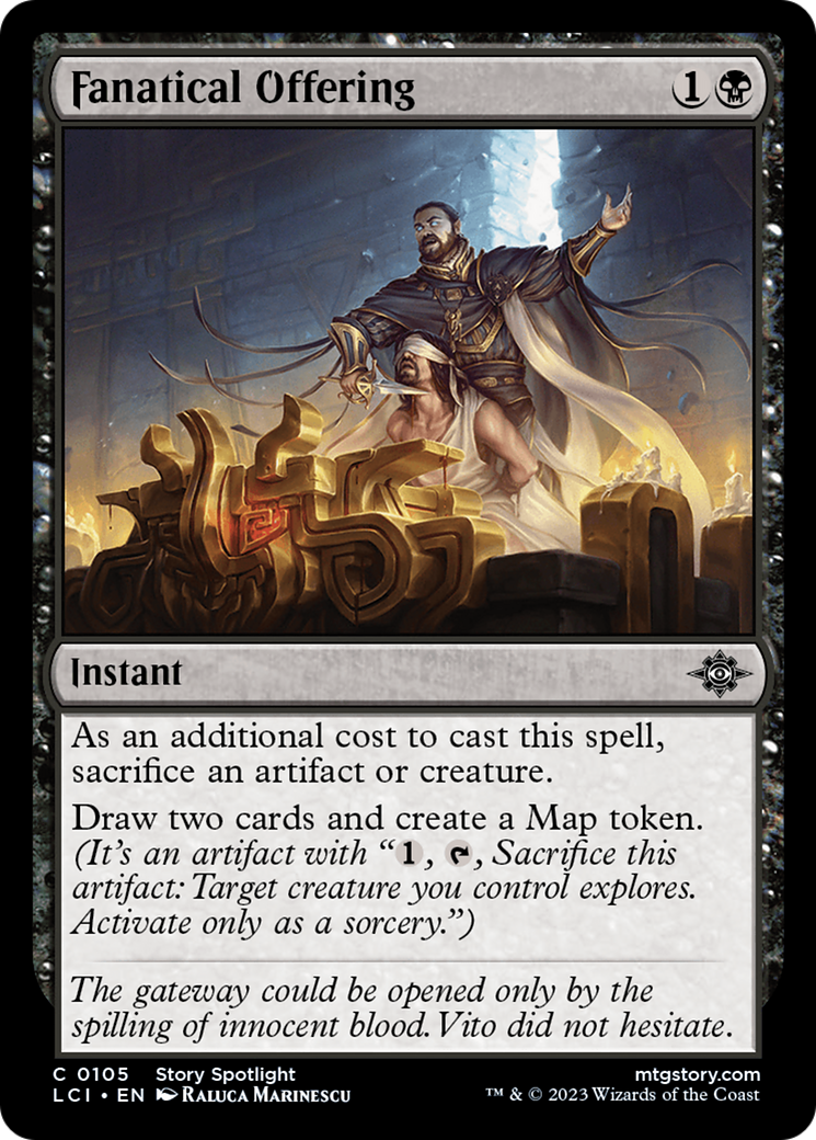 Fanatical Offering [The Lost Caverns of Ixalan] Foil