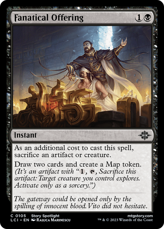 Fanatical Offering [The Lost Caverns of Ixalan] Foil