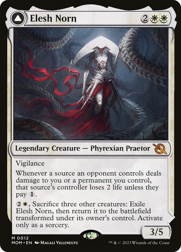 Elesh Norn // The Argent Etchings [March of the Machine] Foil