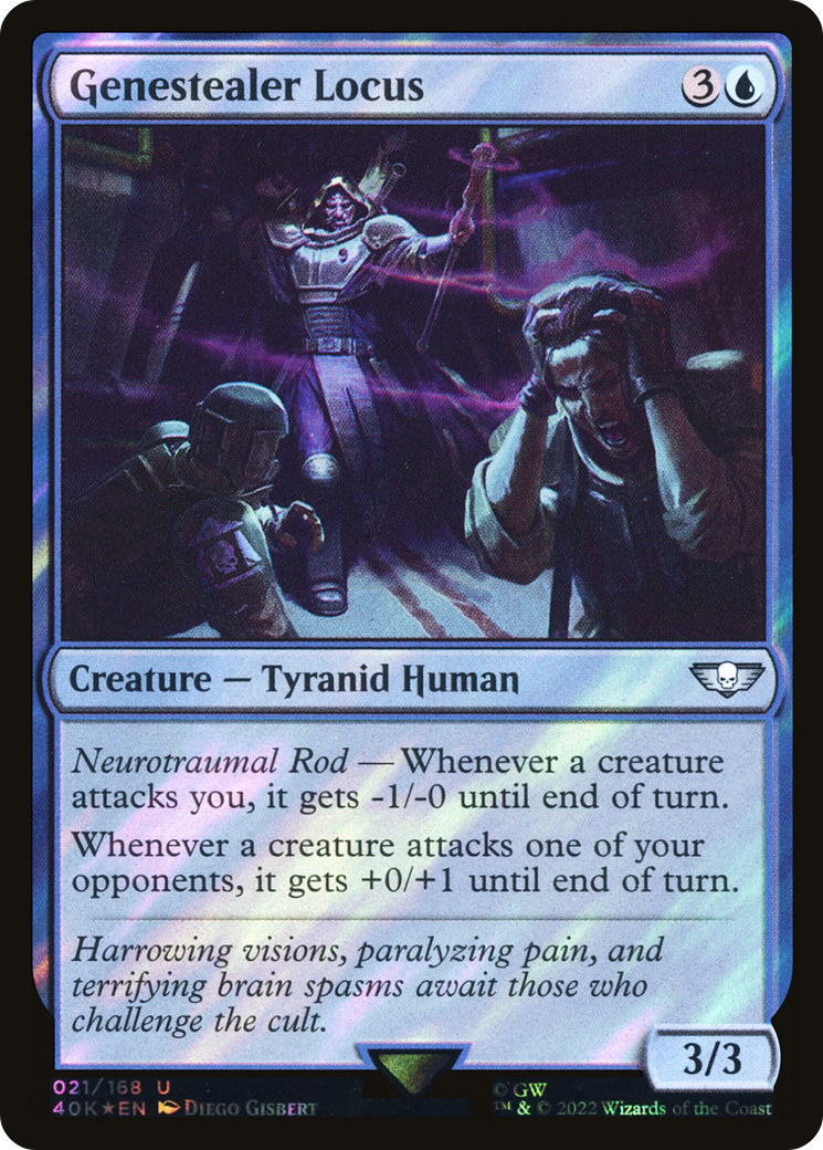 Genestealer Locus (021) Surge Foil - Warhammer 40,000 Commander