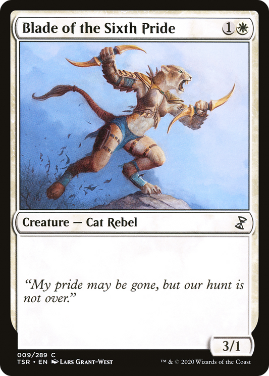Blade of the Sixth Pride [Time Spiral Remastered] Foil