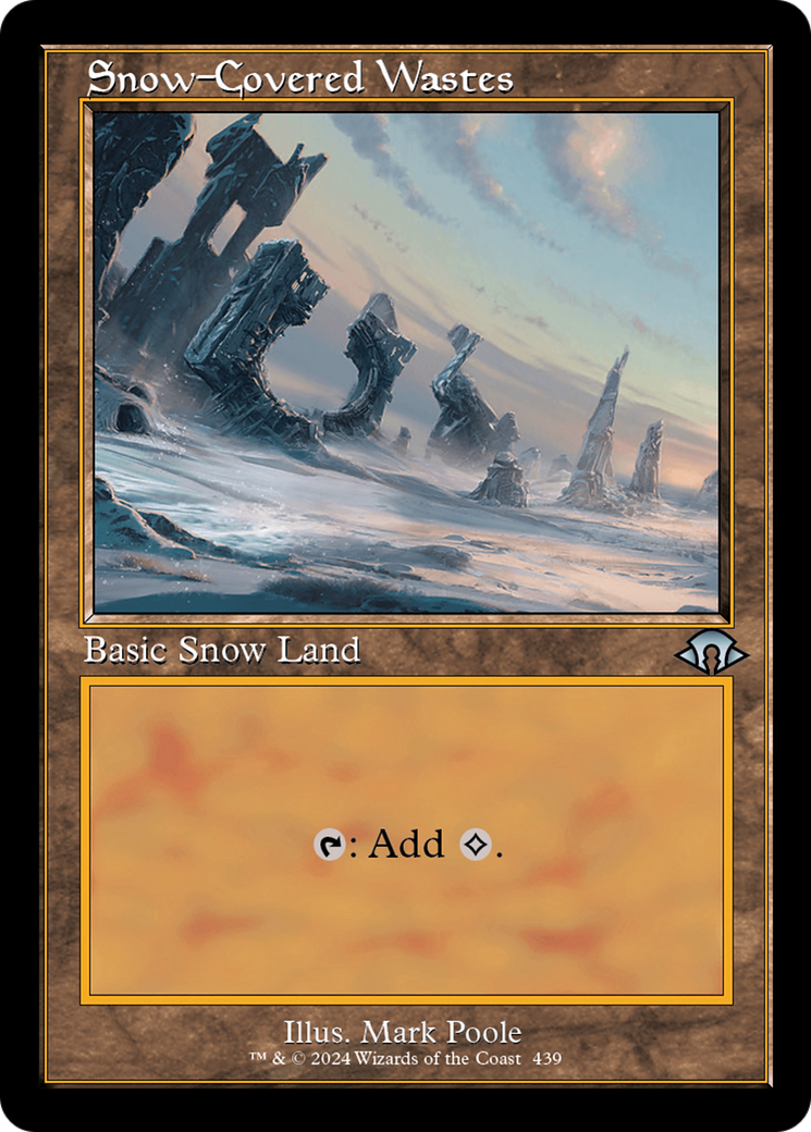 Snow-Covered Wastes (Retro) (439) Foil - Modern Horizons 3