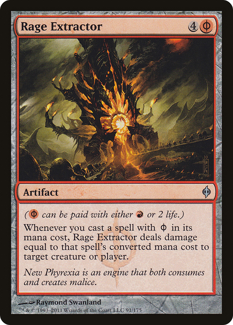 Rage Extractor [New Phyrexia] Foil
