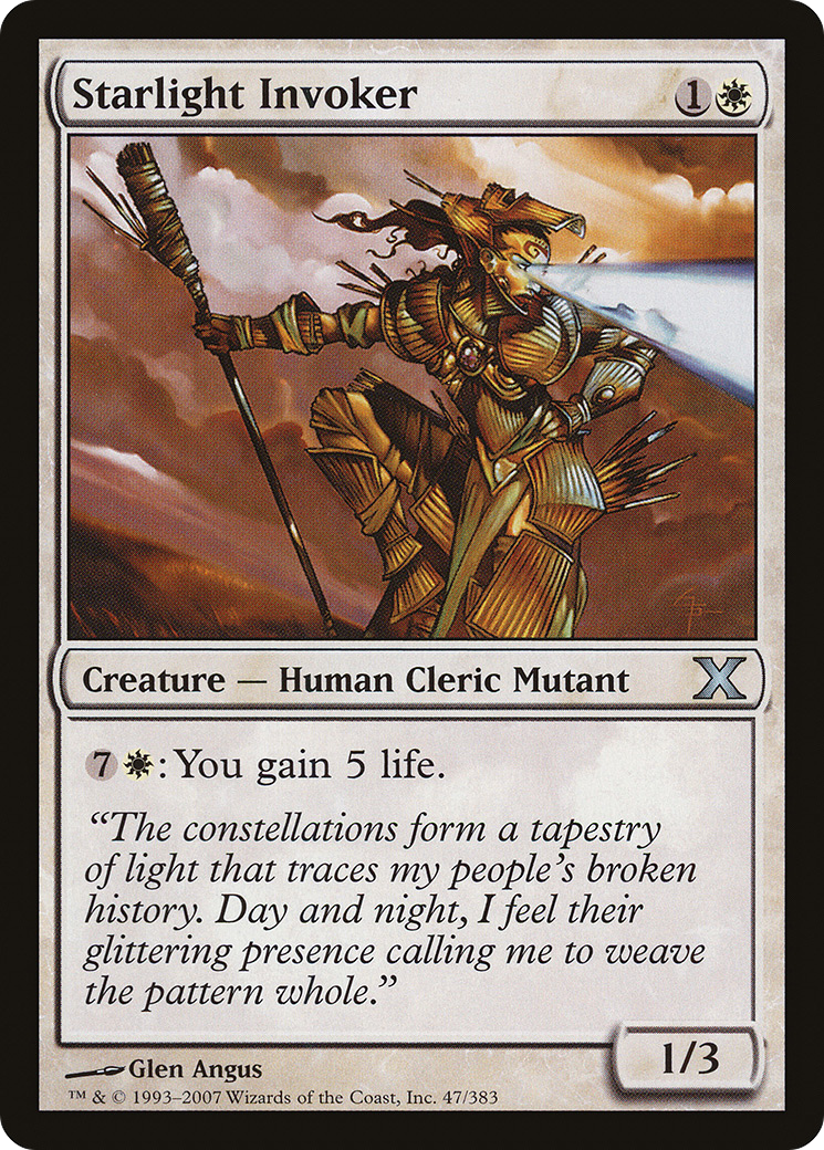 Starlight Invoker [Tenth Edition] Foil
