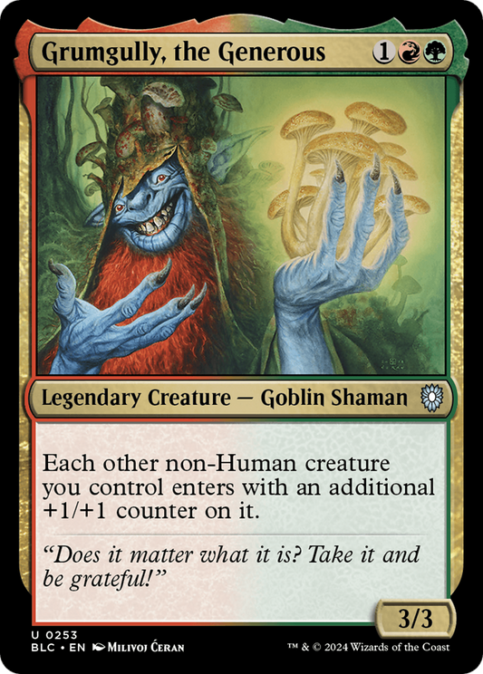 Grumgully, the Generous [Bloomburrow Commander]
