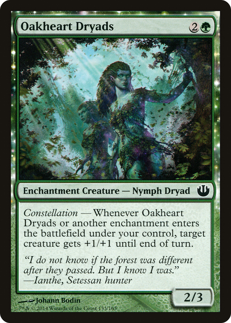 Oakheart Dryads [Journey into Nyx] Foil