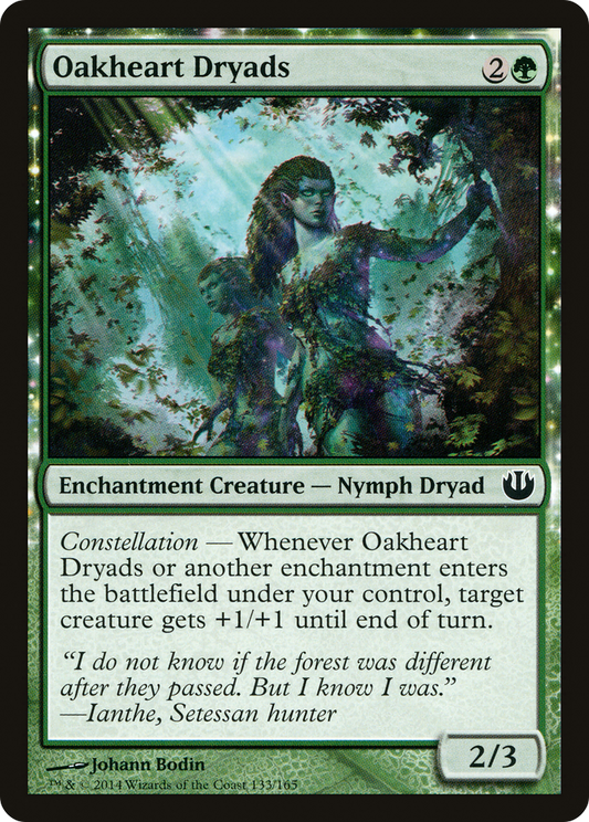 Oakheart Dryads [Journey into Nyx] Foil
