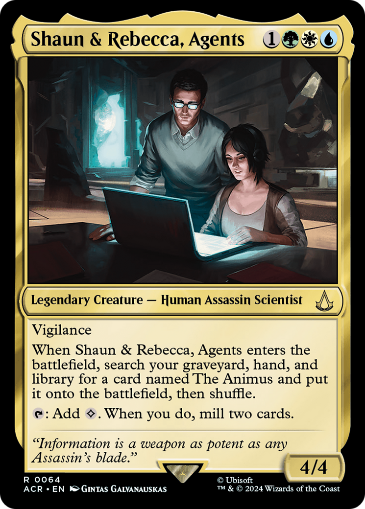 Shaun & Rebecca, Agents [Assassin's Creed] Foil