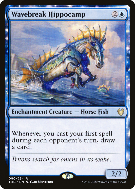 Wavebreak Hippocamp [Theros Beyond Death] Foil
