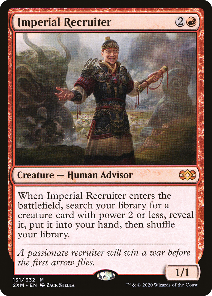 Imperial Recruiter [Double Masters] Foil