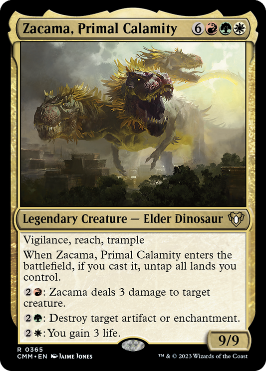 Zacama, Primal Calamity [Commander Masters]