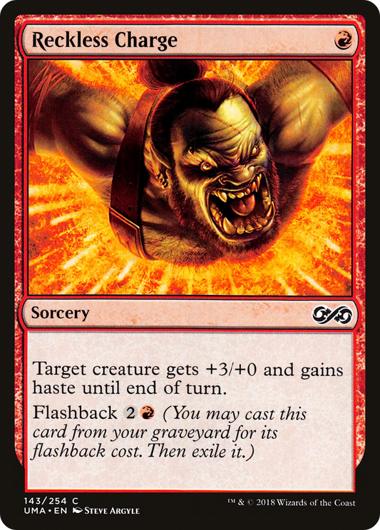 Reckless Charge (143) - Ultimate Masters Foil