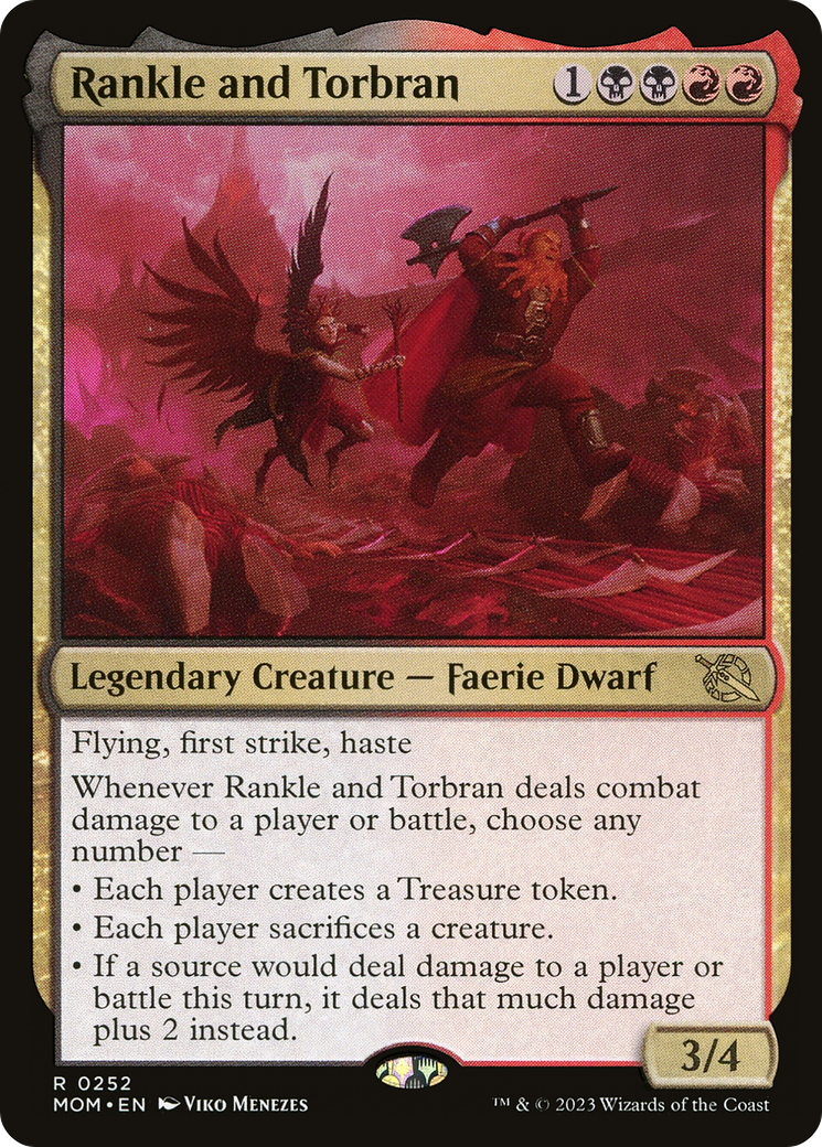 Rankle and Torbran [March of the Machine] Foil