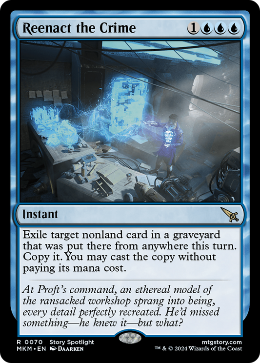 Reenact the Crime [Murders at Karlov Manor] Foil