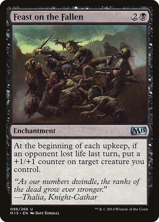 Feast on the Fallen [Magic 2015] Foil
