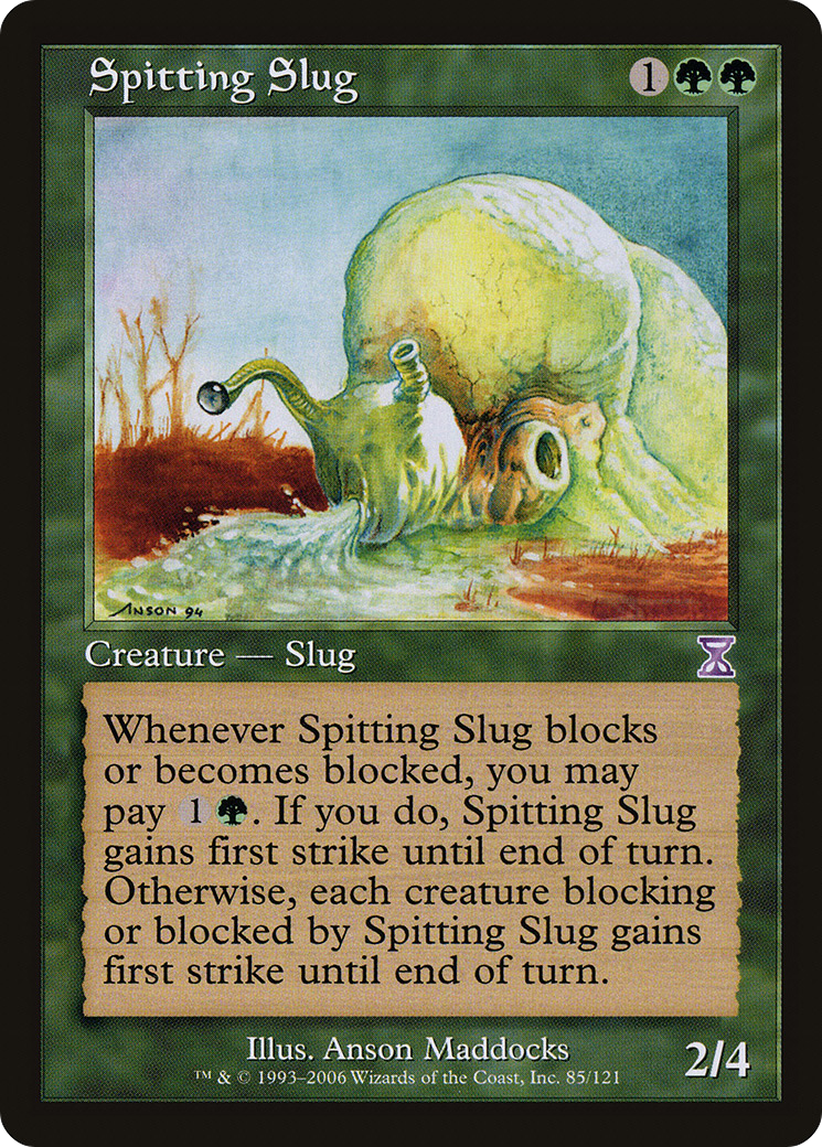 Spitting Slug [Time Spiral Timeshifted] | Silver Goblin